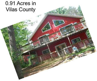 0.91 Acres in Vilas County