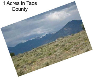 1 Acres in Taos County