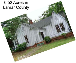 0.52 Acres in Lamar County