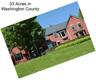 33 Acres in Washington County
