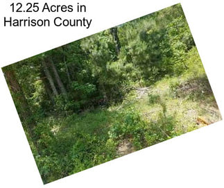 12.25 Acres in Harrison County