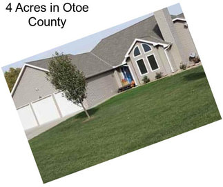 4 Acres in Otoe County