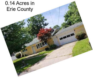 0.14 Acres in Erie County