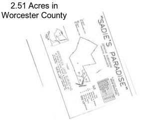 2.51 Acres in Worcester County