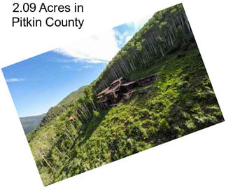 2.09 Acres in Pitkin County
