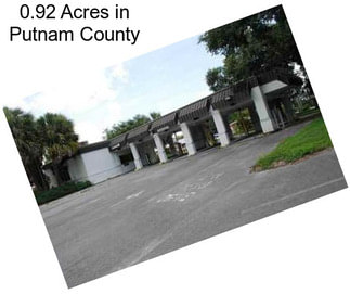 0.92 Acres in Putnam County