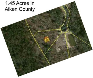 1.45 Acres in Aiken County