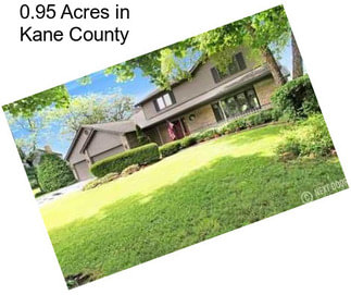 0.95 Acres in Kane County
