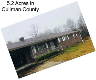 5.2 Acres in Cullman County