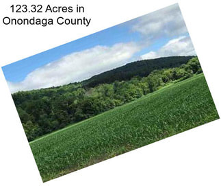 123.32 Acres in Onondaga County