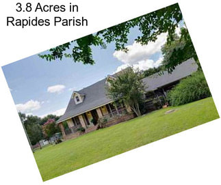 3.8 Acres in Rapides Parish