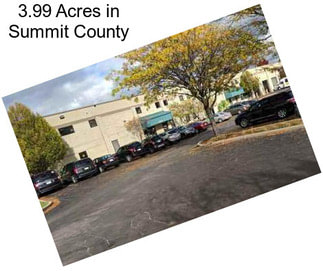 3.99 Acres in Summit County