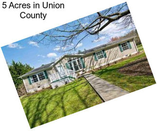 5 Acres in Union County