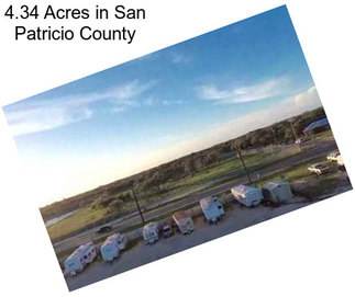 4.34 Acres in San Patricio County