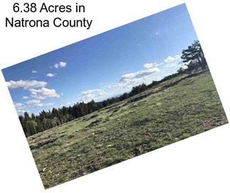 6.38 Acres in Natrona County