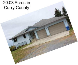 20.03 Acres in Curry County