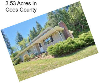 3.53 Acres in Coos County