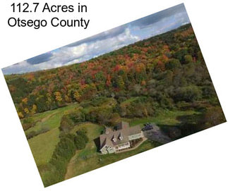 112.7 Acres in Otsego County