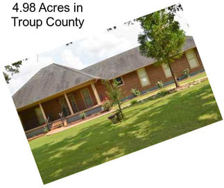 4.98 Acres in Troup County
