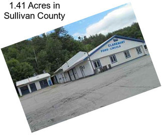 1.41 Acres in Sullivan County