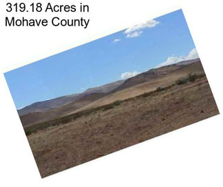 319.18 Acres in Mohave County