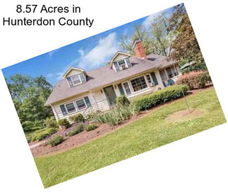 8.57 Acres in Hunterdon County
