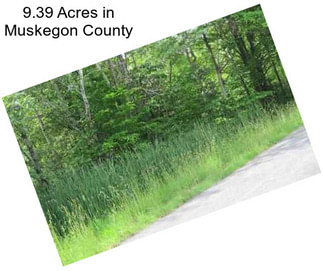 9.39 Acres in Muskegon County