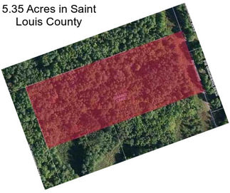 5.35 Acres in Saint Louis County