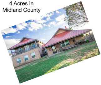 4 Acres in Midland County