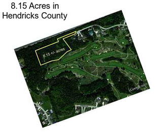 8.15 Acres in Hendricks County