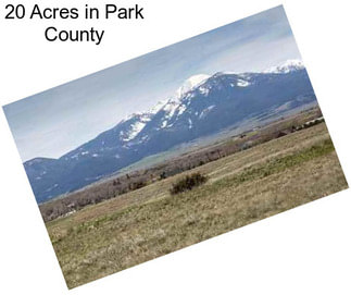 20 Acres in Park County