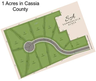 1 Acres in Cassia County