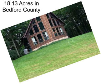 18.13 Acres in Bedford County