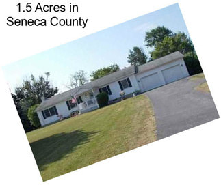 1.5 Acres in Seneca County