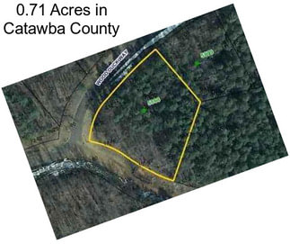 0.71 Acres in Catawba County