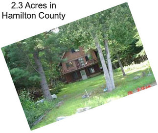 2.3 Acres in Hamilton County