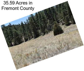 35.59 Acres in Fremont County