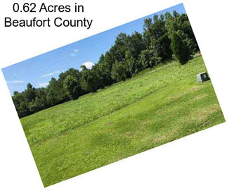 0.62 Acres in Beaufort County