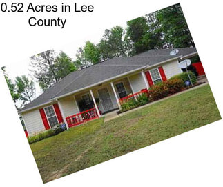 0.52 Acres in Lee County