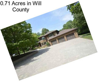 0.71 Acres in Will County