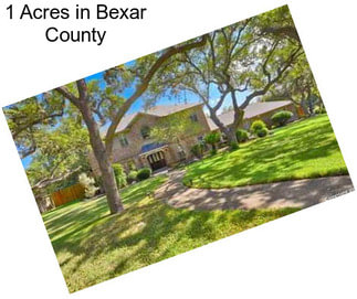 1 Acres in Bexar County