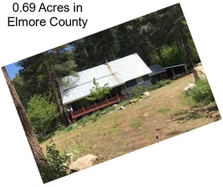0.69 Acres in Elmore County