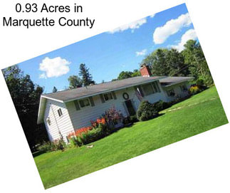 0.93 Acres in Marquette County
