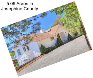 5.09 Acres in Josephine County