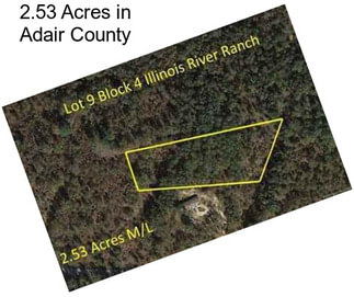 2.53 Acres in Adair County