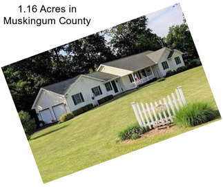 1.16 Acres in Muskingum County