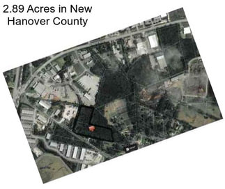 2.89 Acres in New Hanover County