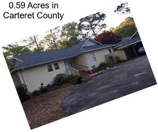 0.59 Acres in Carteret County