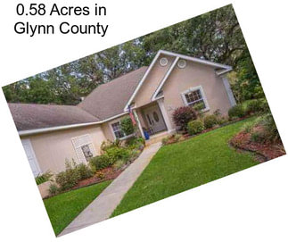 0.58 Acres in Glynn County