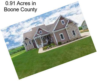 0.91 Acres in Boone County